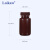 广口加厚塑料瓶HDPE塑料大口圆瓶聚PP白棕色样品留样瓶半透明试剂瓶8 5 30 60 125 HDPE(棕色)60ml,10个洁净包装