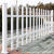 定制变压器护栏pvc围栏幼儿园庭院别墅围墙塑钢隔离栏电表箱电力 白色  加厚高0.8米