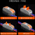 耐盾高 快速接线端子 电线对接头连接器并线器接线夹 二进二出 (50只)彩色测电孔款