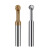 创思艺钨钢棒棒糖球型铣刀 R4-D4.4H12-D8L60-F4钢用 