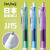日本Tanosee塔诺塞按动中性笔TS-jj15斑马产磨砂质感高颜值学生考试专用速干刷题笔0.5mm 【紫杆黑芯】10支/盒