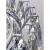 毕柯舒2024客厅高级灯水晶轻奢主灯意式大气感设计师创意简约 直径50cm-40W碳素钢+K9水晶 三色变光