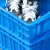 加厚塑料零件盒货架收纳整理箱车间周转框五金配件螺丝分格小盒子 330正四方格箱355*355*100mm