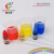 塑料6孔试管架趣味科学小实验幼儿园学生DIY器材玩教具套装组 套装六 彩虹水组合