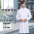 实验服化学实验室白大褂医学生隔离防护衣化工男女长袖 女士薄款 (钮扣袖) S