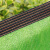 加厚绿色遮阳网防晒网隔热网户外庭院阳台楼顶花卉遮阴网 绿色包边打孔2米10米