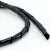 海斯迪克 HKHE-048 缠绕管 电线线束保护带 PE保护套包线管绕线管 黑色14mm*6m*2根