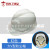 德国品质适用于工地安全帽3c认证定制logo印字国标头盔夏透气加厚 大V型防尘帽_白色