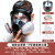 LISM防毒面具全面罩全脸喷漆专用放毒氧气面罩防尘口罩防护罩喷塑化工 硅胶防雾面具主体+3号防尘毒+60