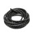 电线电缆收纳缠线绕线缠绕管6/8mm网线整理包线缠绕带理线管保护 18mm黑色(2.7米左右一包)