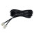 弹簧线PU伸缩螺旋线缆国标铜芯电缆线黑色电源线 白色4芯20米