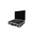 铝合金箱手提箱面板箱产品展示箱设备收纳箱公文箱交底箱 黑32款工具箱+海绵 320*230*110mm