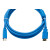 昆仑通态 台达 信捷 步科 显控触摸屏PLC编程电缆USB线下载通讯线 蓝色 3米