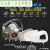 文枝防毒面具实验室化工工业防硫化氢一氧化碳面罩化工厂防尘口罩 深蓝色