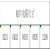 元器件电阻盒128种0201 0402 0603 0805 1206配单全系列常用贴片 元件盒无元件空盒 122