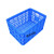 长方形特大号工厂仓库物流整理箱加厚塑料箱收纳盒货物框 B6#筐490350270 蓝色