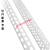 冠疆PVC护角条 阴阳角线条 阳角条 阴角线 塑料护角线墙角保护条 80克阳角