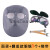 水木风翻盖款电焊面罩全脸头戴式焊帽工用品装备灰色塑料眼镜烧焊防护罩 塑料面罩+深绿眼镜+头戴绳