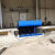 固定式登车桥物流园月台电动升降机6/8/10吨保税区搭桥高度调节板 宝蓝色 6吨