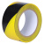联嘉 PVC贴地警示胶带 地标线定位隔离斑马线划线防水耐磨标识贴 宽48mm×长33m 黄黑色