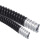 欧华远 热镀锌包塑金属软管蛇皮管耐高温穿线管电线保护套管黑色波纹管20中标内径38MM(1.5寸)--25米