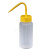 久龙玺 广口塑料洗瓶大口塑料喷壶实验室洗气瓶多肉植物喷瓶 250ml（白盖）