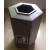中国石油加油站立式清洁服务箱六边形垃圾桶防污应急箱移动广告牌 六边形垃圾桶