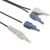 高AVAGO塑料光纤HFBR4503Z-HFBR4513Z伺服变频器光纤跳线定 黑色单芯光纤跳线 2m