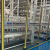 工业机器人围栏自动化设备安全防护网车间仓库隔离网工厂铁丝护栏 1.2m高*1.5m宽黄柱黑网