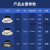 可调节射灯LED天花灯嵌入式小筒灯客厅开孔牛眼灯 旗舰款【高光银】3W暖光孔6.5-7.5cm