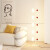 米族新款落地灯客厅沙发灯北欧轻奢艺术极简设计墙角灯具简约卧室床头 奶油色-145CM-三色
