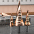 德力西宝塔钻头钻铁不锈钢专用形阶锥梯扩孔钨钢金属万能开孔器 耐用型6542（螺旋槽）420mm