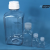 耐洁Nalgene方形试剂瓶采样瓶聚碳酸酯 可高压灭菌 透明 防漏刻度 2015-0030 30ml