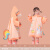 【一件】kk树儿童宝宝雨衣雨披幼儿园雨具书包位雨衣分体式 以梦为马独角兽赠送同款收纳袋 M