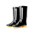 HITTERY 水鞋雨鞋男士款时尚雨靴户外防水不易滑耐磨 807中筒 黑色 40码（单位：双）
