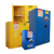 防柜安全柜防火箱化学品存柜危化品双锁柜工业柜易燃液体存储柜 30加仑黄色