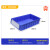 固特优OODUSE  塑料零件盒收纳盒长方形分隔式五金螺丝配件仓储物料过滤盒  400*235*90