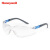 霍尼韦尔（Honeywell）S300L护目镜 300310蓝款透明镜片男女防风防尘防沙防防护眼镜