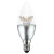 FSL佛山照明 led灯泡e14小螺口5.5W尖泡白色蜡烛灯泡水晶节能灯暖黄2700K