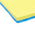 金固牢 KCAA-259 泡沫防滑地垫 T型纹黄蓝-厚2.5cm 1*1米 跆拳道地垫 地板垫舞蹈体操垫