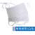 勋狸粑无尘车间口罩口罩白色单双层专用透气绑带式可水洗面罩 单网绑带(白色) 10只