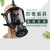 MF14防毒面罩喷漆 防尘 装修 化工 消防大视野工业毒全脸面具 MF14面具+(Z-B-P3-2)君品罐