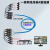 监控器材配件无源双绞线传输器bnc转网线接头双胶线视频收发器 升级版监控无源传输器一套价格(