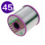 牵跃 松香焊丝 有铅锡丝 有铅锡线 Sn45Pb55 单位：卷  其它规格联系客服 