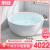 果敢 超薄边圆形浴缸家用成人双人情侣北欧简约独立缸1.5米033 独立浴缸（不含龙头） 1.2m