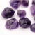 尊柜 水晶碎石天然紫水晶原石摆件 紫色矿石扩香石香薰水晶家装标本 紫水晶新货精装100克约 3-6个