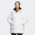 阿迪达斯 （adidas）羽绒服女装冬季新款鸭绒保暖运动服连帽防风中长款外套夹克 IV7557白色 S