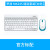 罗技MK245MK240 nano无线键鼠套装办公拆包便携键盘鼠标两件套 MK245白色盒装拆封
