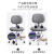 铸固 实验室椅子 靠背椅无尘室工作凳可升降旋转椅子 方脚+轮 