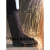 牛皮电焊护脚盖 焊工护腿 护脚 脚罩 鞋套防烫劳保 焊工防护装备 黄色牛皮(筒高32cm)魔术贴款